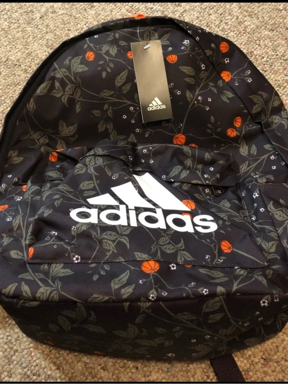 🆕 adidas  classic floral backpack
